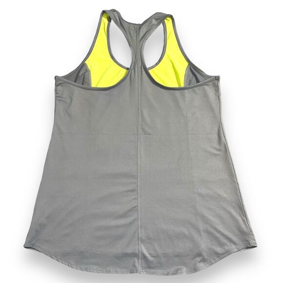 Champion Womens Athletic Tank Top Shirt Sleeveless Green Gray Duo Dry XXL - Picture 4 of 7